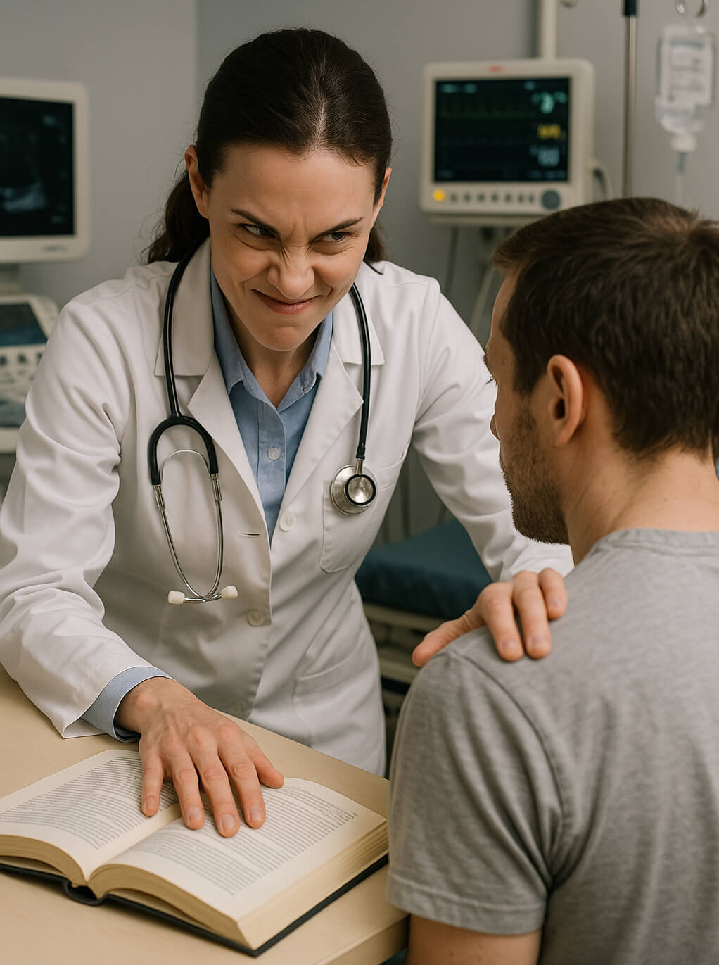 Când doctorii sunt mai bolnavi decât noi sau Povestea mea