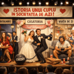 Bărbat și femeie într-o relație tensionată, simbolizând controlul, frustrarea și lipsa comunicării în cuplurile moderne